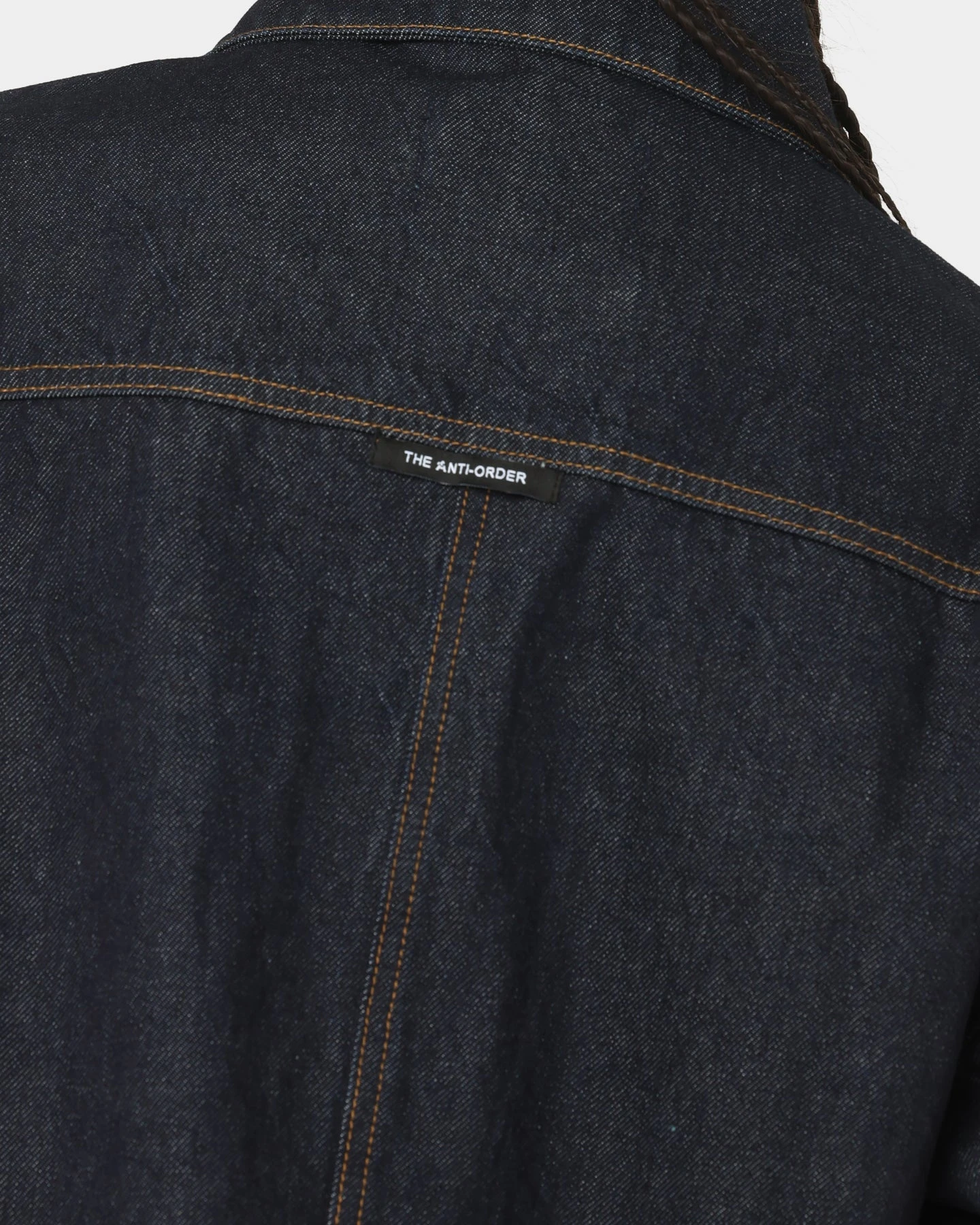 The Anti Order Oversized Denim Shirt Dark Indigo 10 The Anti Order Oversized Denim Shirt Dark Indigo - Image 8