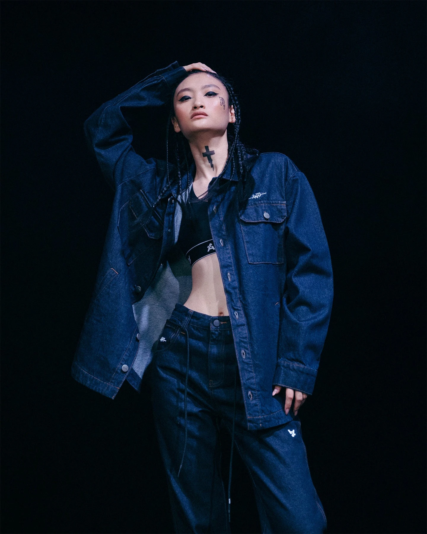 The Anti Order Oversized Denim Shirt Dark Indigo 3 The Anti Order Oversized Denim Shirt Dark Indigo