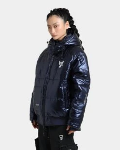 The Anti Order Anti Joy Technical Puffer Jacket Dark Navy -Fashion Clothing Store 02036467 YD035 womens 0060