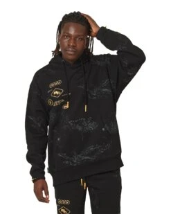 BEENTRILL Circuitry Hoodie Black