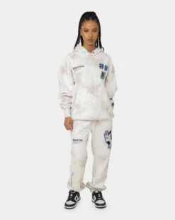 BEENTRILL Together Tie Dye Hoodie Tie Dye Grey 13 BEENTRILL Together Tie Dye Hoodie Tie Dye Grey -Fashion Clothing Store 02036847 YT902 womens 0030