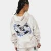 BEENTRILL Together Tie Dye Hoodie Tie Dye Grey 2 BEENTRILL Together Tie Dye Hoodie Tie Dye Grey -Fashion Clothing Store 02036847 YT902 womens 005