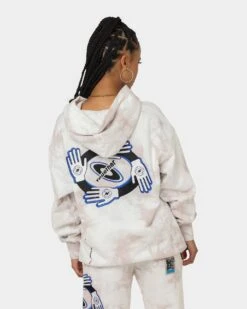 BEENTRILL Together Tie Dye Hoodie Tie Dye Grey