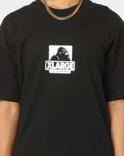 XLARGE 91 T-Shirt Black -Fashion Clothing Store 02037183 YB001 womens 0030