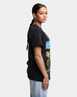 After School Special Charlotte Hornets Vintage T-Shirt Black Wash -Fashion Clothing Store 02037195 YB295 womens 0050