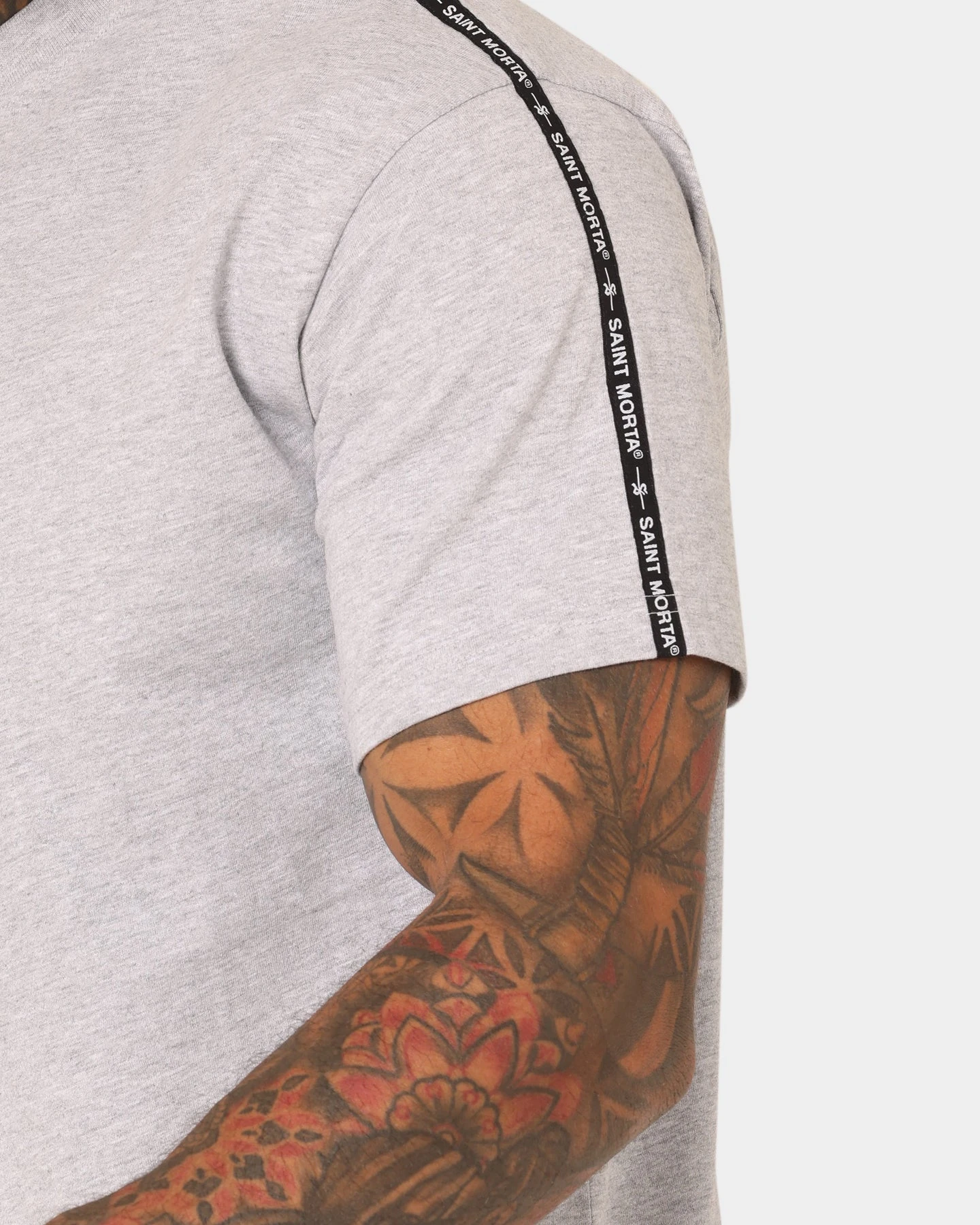 Saint Morta Rev Lafayette T-Shirt Grey/Black 11 Saint Morta Rev Lafayette T-Shirt Grey/Black - Image 9