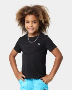 Calvin Klein Kids' Monogram T-Shirt 2 Pack White/Black