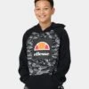 Ellesse Kids' Cervino Junior Overhead Hoodie Camo/Black 2 Ellesse Kids' Cervino Junior Overhead Hoodie Camo/Black -Fashion Clothing Store 02037763 YC002 default 0010