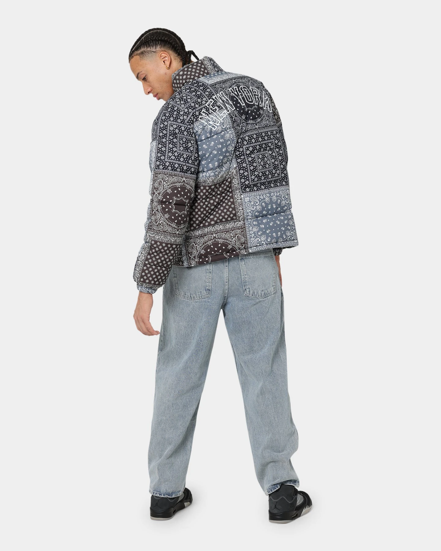 Majestic Athletic New York Yankees Bandana Paisley Jacket Tonal Aop Paisley 10 Majestic Athletic New York Yankees Bandana Paisley Jacket Tonal Aop Paisley - Image 8