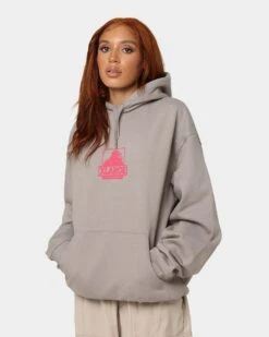X-Large 91 Hoodie Grey/Red