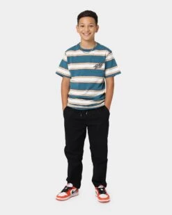 Santa Cruz Kids' Pocket Stripe Yarn Dye T-Shirt Navy Stripe 10 Santa Cruz Kids' Pocket Stripe Yarn Dye T-Shirt Navy Stripe -Fashion Clothing Store 02038542 YN380 default 0030