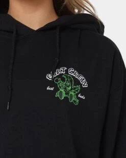 Goat Crew Best Buds Hoodie Black -Fashion Clothing Store 02038715 YB001 womens 0040