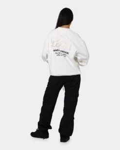 Loiter Aura Premium Crewneck Off White -Fashion Clothing Store 02039139 YO007 womens 0030