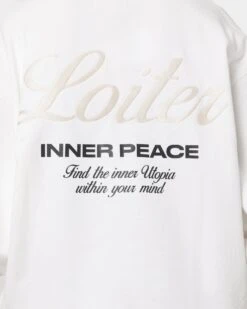 Loiter Aura Premium Crewneck Off White -Fashion Clothing Store 02039139 YO007 womens 0050