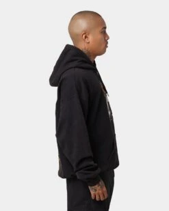 Six60 Six60 Tour Vintage Hoodie Black Wash 14 Six60 Six60 Tour Vintage Hoodie Black Wash -Fashion Clothing Store 02039725 YB295 mens 050