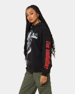 American Thrift X The Godfather The Godfather Vintage Hoodie Black Wash -Fashion Clothing Store 02039820 YB295 womens 0070