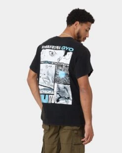 Goat Crew X Gyo Gyo Vintage T-Shirt Black Wash