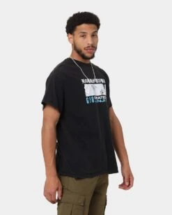 Goat Crew X Gyo Gyo Vintage T-Shirt Black Wash -Fashion Clothing Store 02040007 YB295 mens 0060
