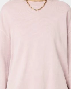 KSUBI 4 X 4 Biggie Crewneck Pink -Fashion Clothing Store 02040015 YP001 womens 0040