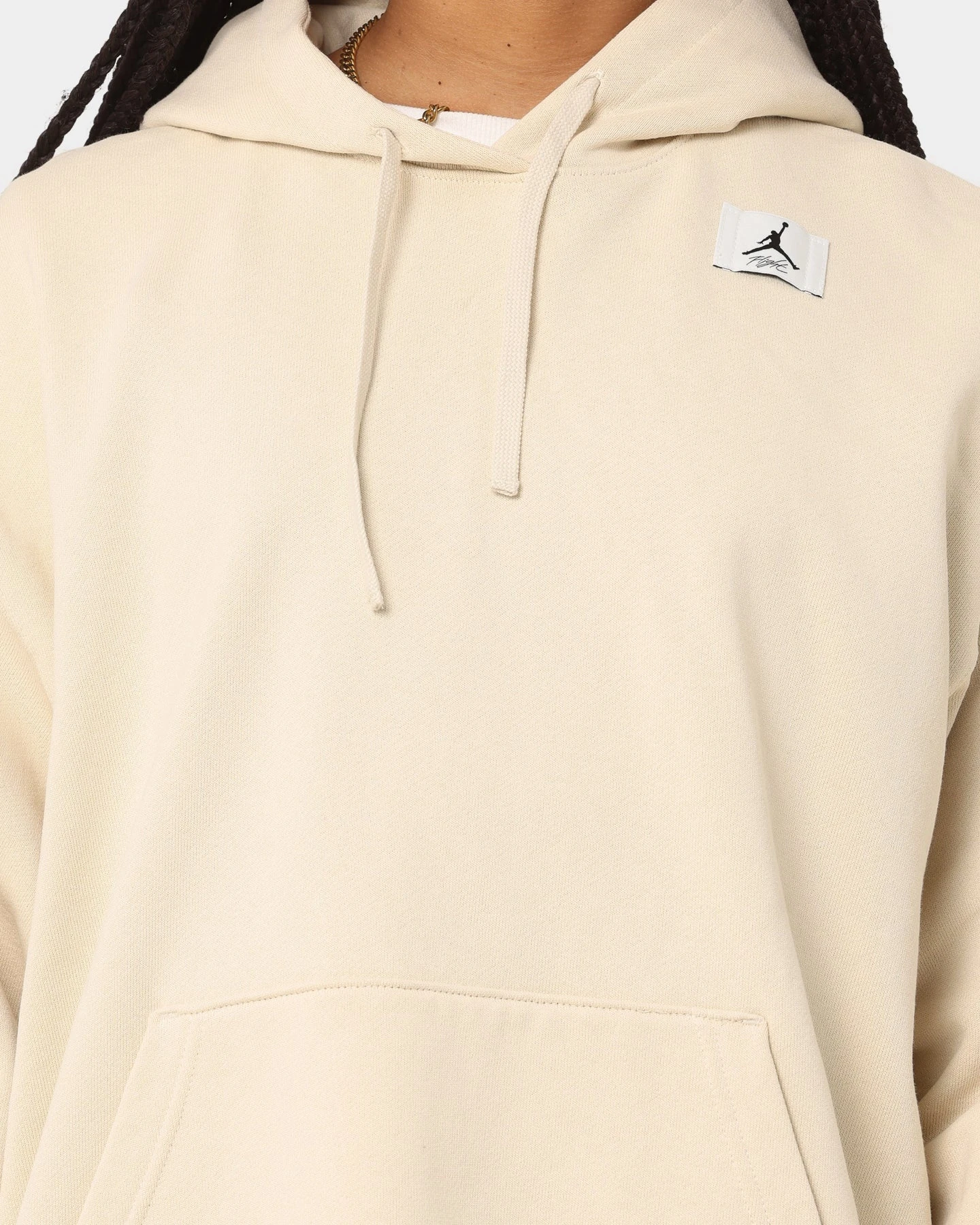 Jordan Women's Jordan Flight Fleece Hoodie Beach 5 Jordan Women's Jordan Flight Fleece Hoodie Beach - Image 3