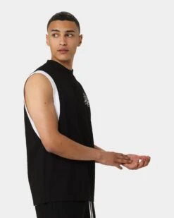 Carre Team Paris Muscle T-Shirt Black -Fashion Clothing Store 02040994 YB001 mens 0050