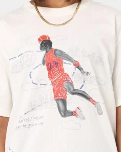 Jordan Women's Artist Series Graphic T-Shirt Sail -Fashion Clothing Store 02041425 YS036 womens 030