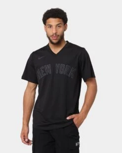 Nike New York Yankees Triple Black Team Jersey Black