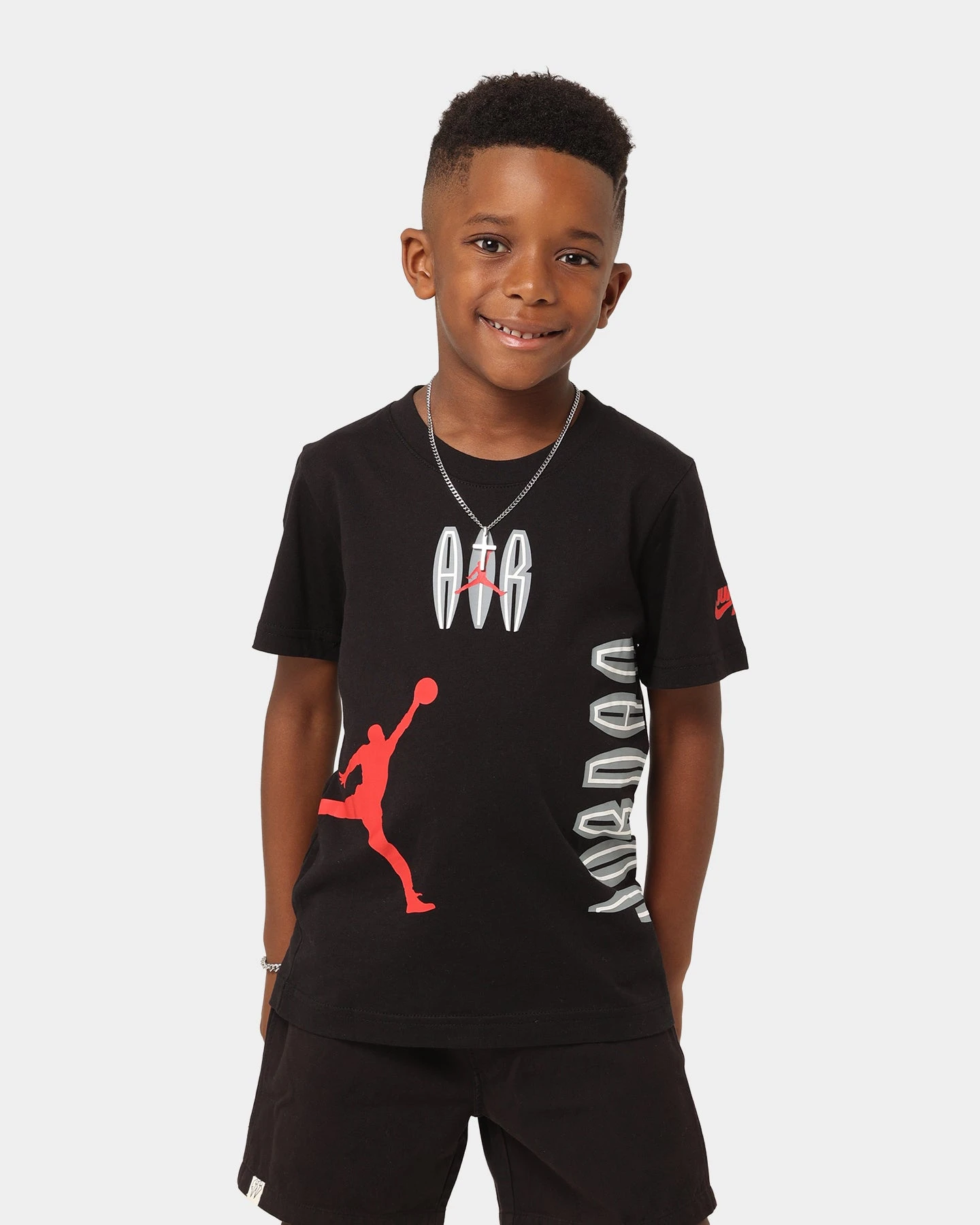 Jordan Kids' MVP Hit Graphic T-Shirt Black 3 Jordan Kids' MVP Hit Graphic T-Shirt Black
