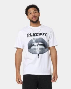 Playboy Monotone Original Fit T-Shirt White