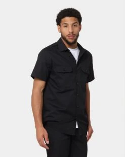 Playboy Playboy Work Shirt Black 15 Playboy Playboy Work Shirt Black -Fashion Clothing Store 02041909 YB001 mens 0060
