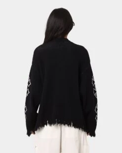 404 Destroyer Knit Sweater Black 13 404 Destroyer Knit Sweater Black -Fashion Clothing Store 02041917 YB001 womens 0040