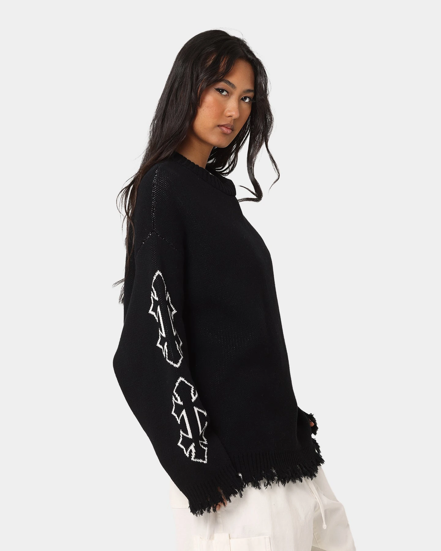 404 Destroyer Knit Sweater Black 7 404 Destroyer Knit Sweater Black - Image 5