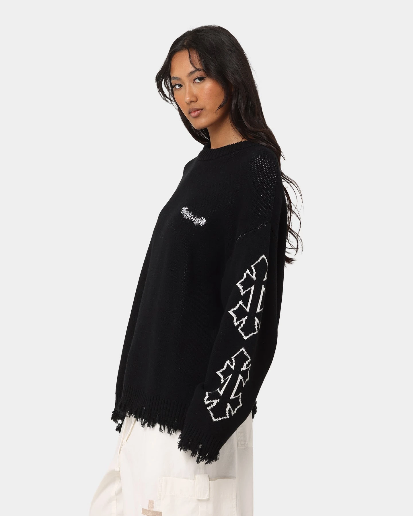 404 Destroyer Knit Sweater Black 8 404 Destroyer Knit Sweater Black - Image 6