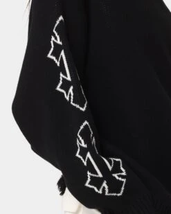 404 Destroyer Knit Sweater Black 16 404 Destroyer Knit Sweater Black -Fashion Clothing Store 02041917 YB001 womens 0070