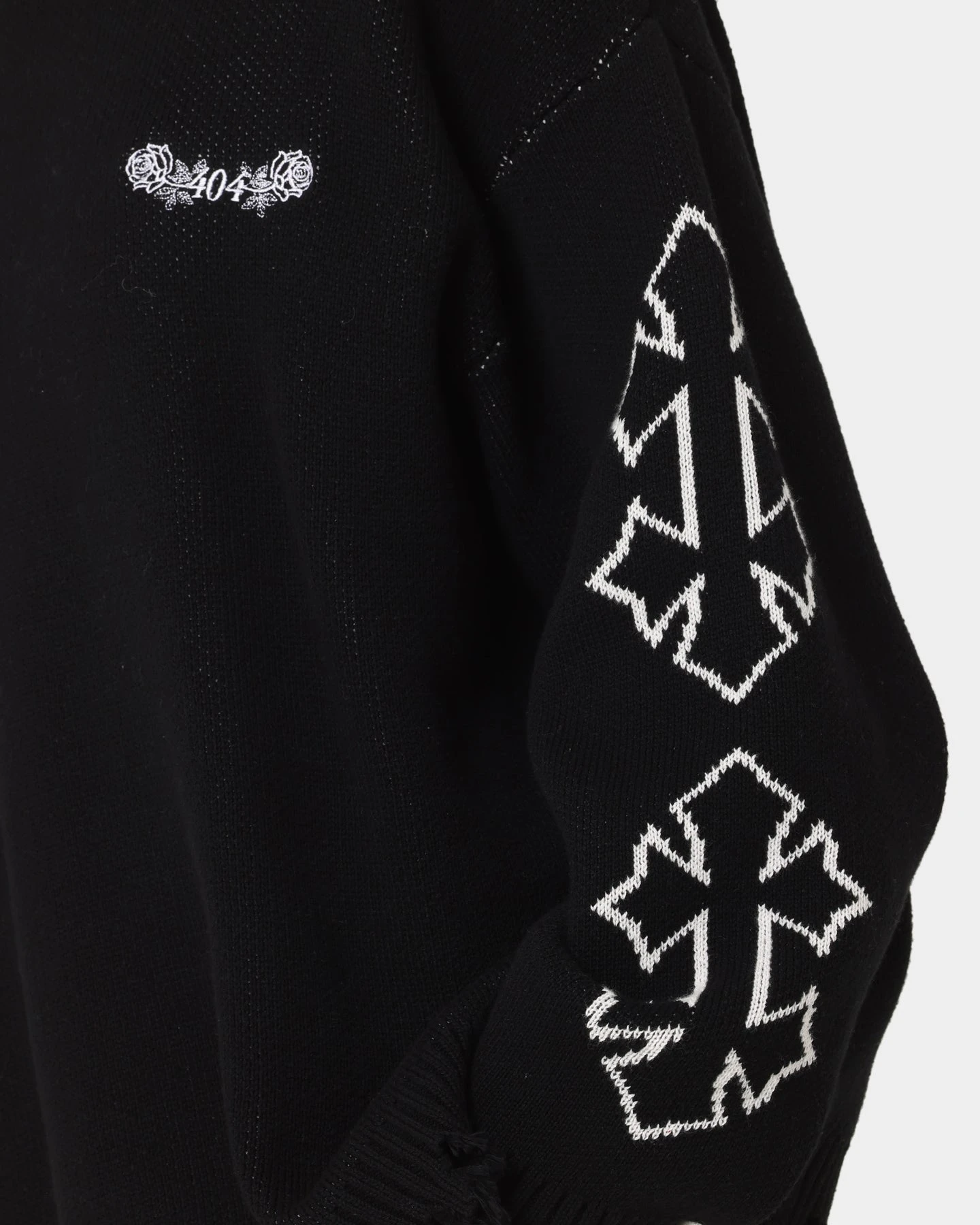 404 Destroyer Knit Sweater Black 10 404 Destroyer Knit Sweater Black - Image 8