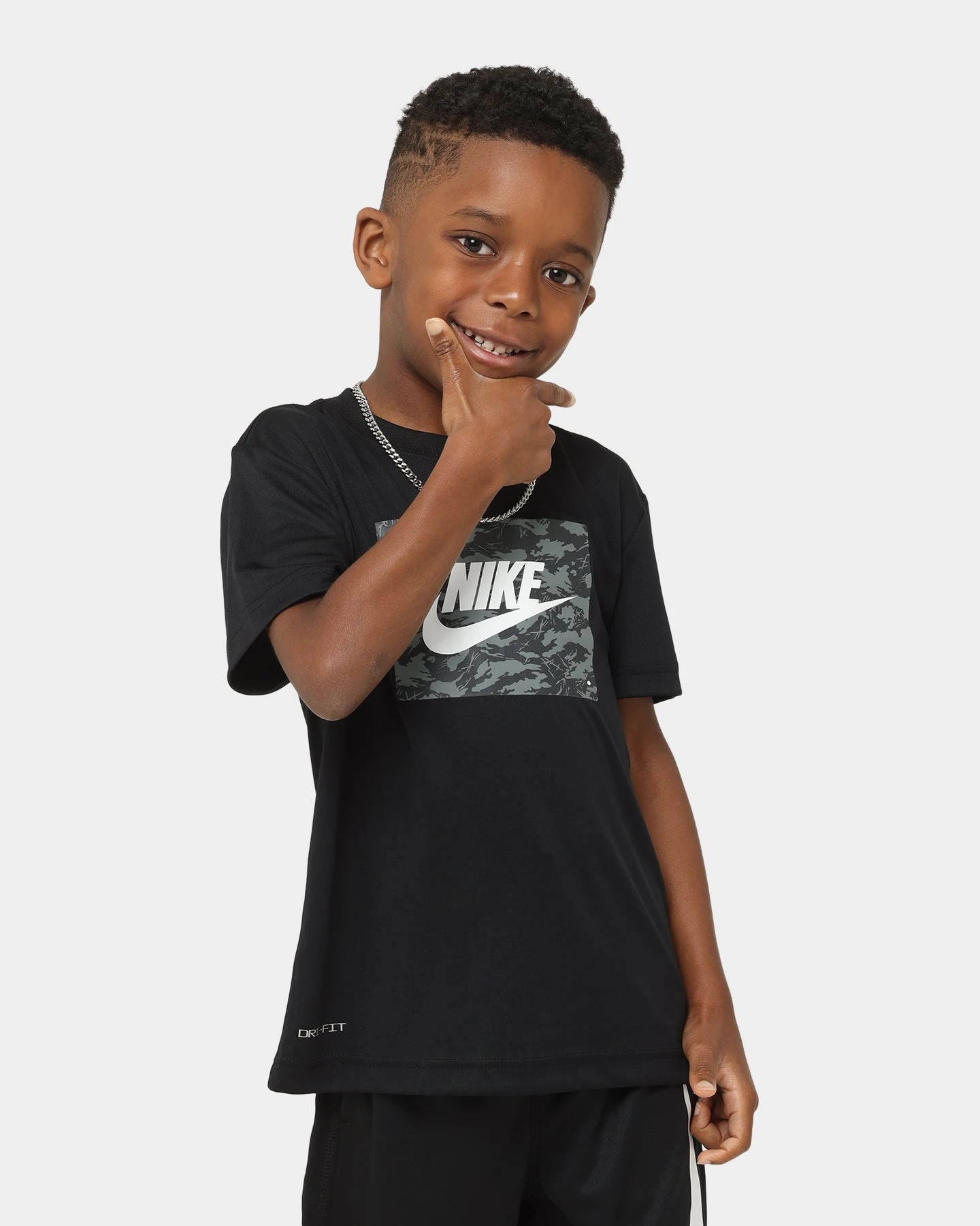 Nike Kids' Camo Futura T-Shirt Black 3 Nike Kids' Camo Futura T-Shirt Black