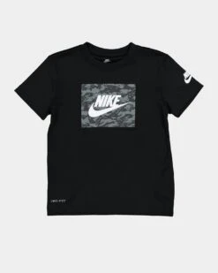 Nike Kids' Camo Futura T-Shirt Black 10 Nike Kids' Camo Futura T-Shirt Black -Fashion Clothing Store 02041946 YB001 default 0080