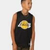 NBA Kids' Los Angeles Lakers Evan Mesh Tank Singlet Black -Fashion Clothing Store 02043215 YB001 default 0010