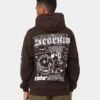 Rats Get Fat Scorpio Hoodie Brown -Fashion Clothing Store 02043220 YX300 mens 010