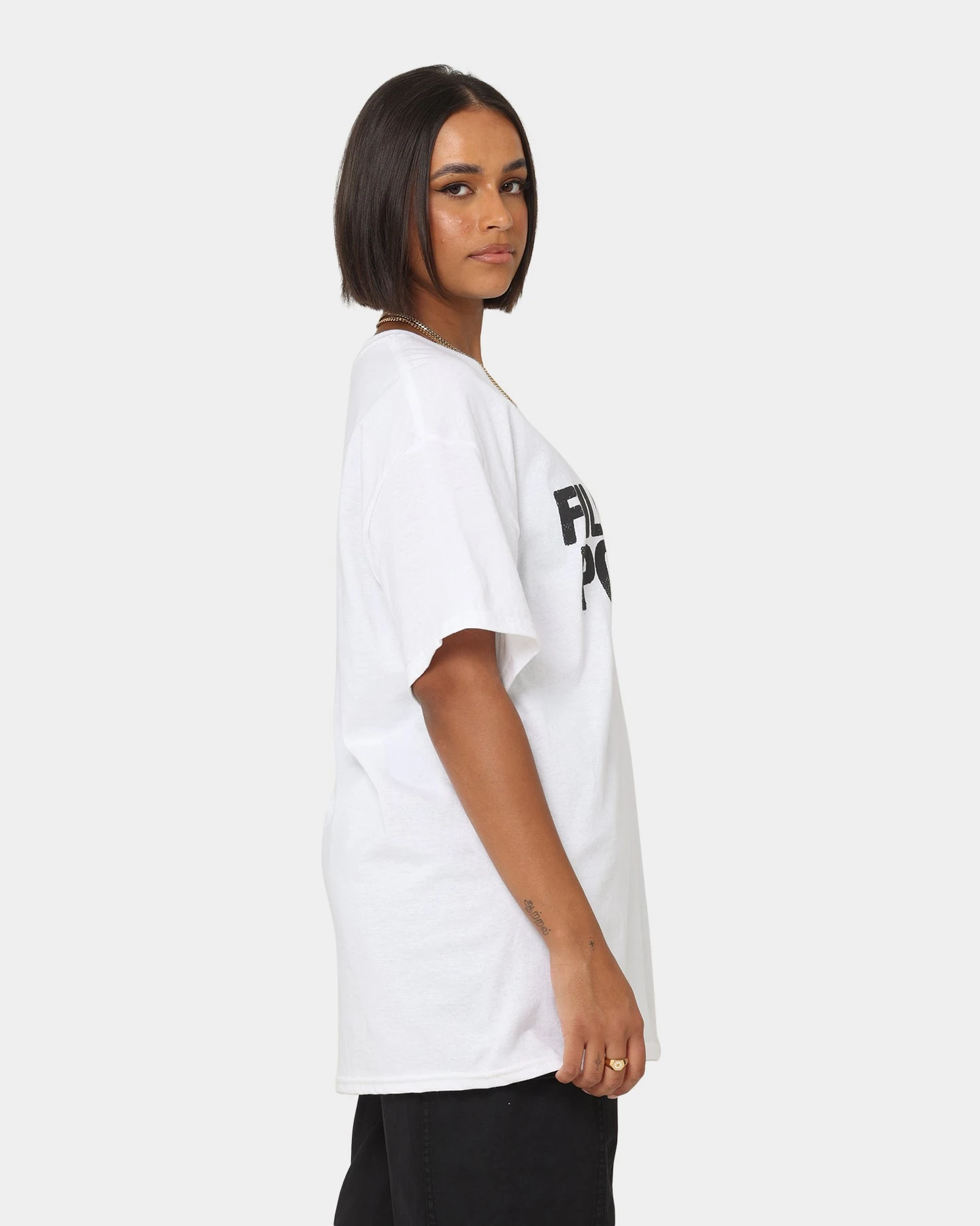 Rats Get Fat A Film T-Shirt White 7 Rats Get Fat A Film T-Shirt White - Image 5