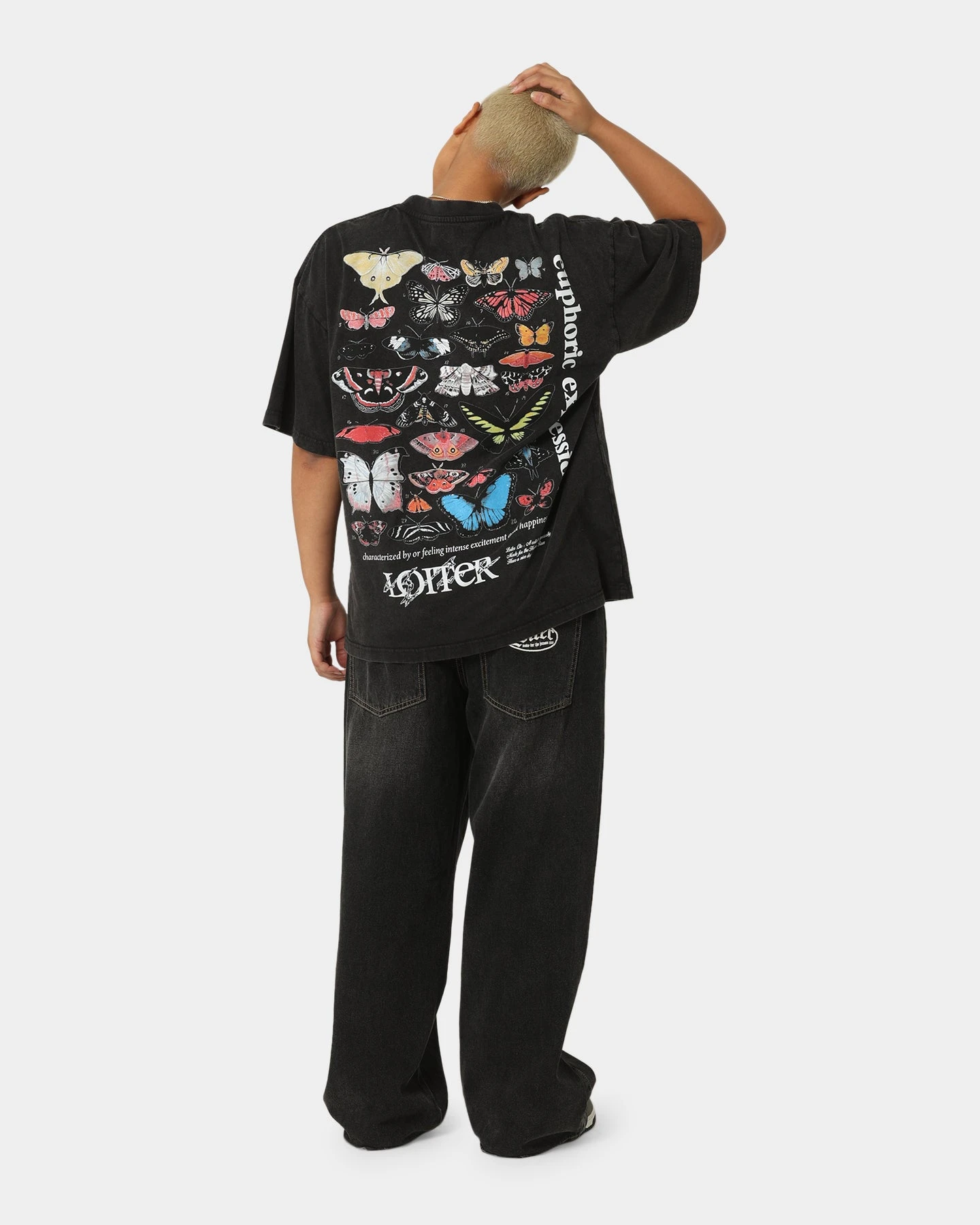 Loiter Euphoria Vintage T-Shirt Vintage Black 5 Loiter Euphoria Vintage T-Shirt Vintage Black - Image 3