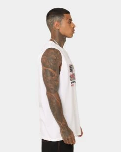 Goat Crew Shinjuku Muscle T-Shirt White 12 Goat Crew Shinjuku Muscle T-Shirt White -Fashion Clothing Store 02044573 YW100 mens 0050