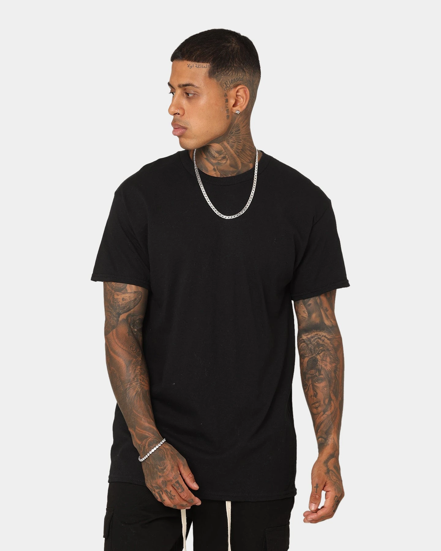 Culture Kings Standard Black T-Shirt Black 8 Culture Kings Standard Black T-Shirt Black - Image 6