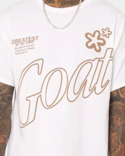 Goat Crew Holiday Mode T-Shirt White -Fashion Clothing Store 02044968 YW100 mens 0040