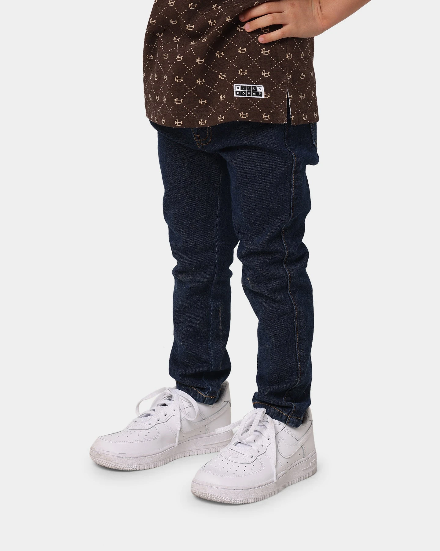 Lil Hommé Kid's Tradition Skinny Jean Indigo 3 Lil Hommé Kid's Tradition Skinny Jean Indigo