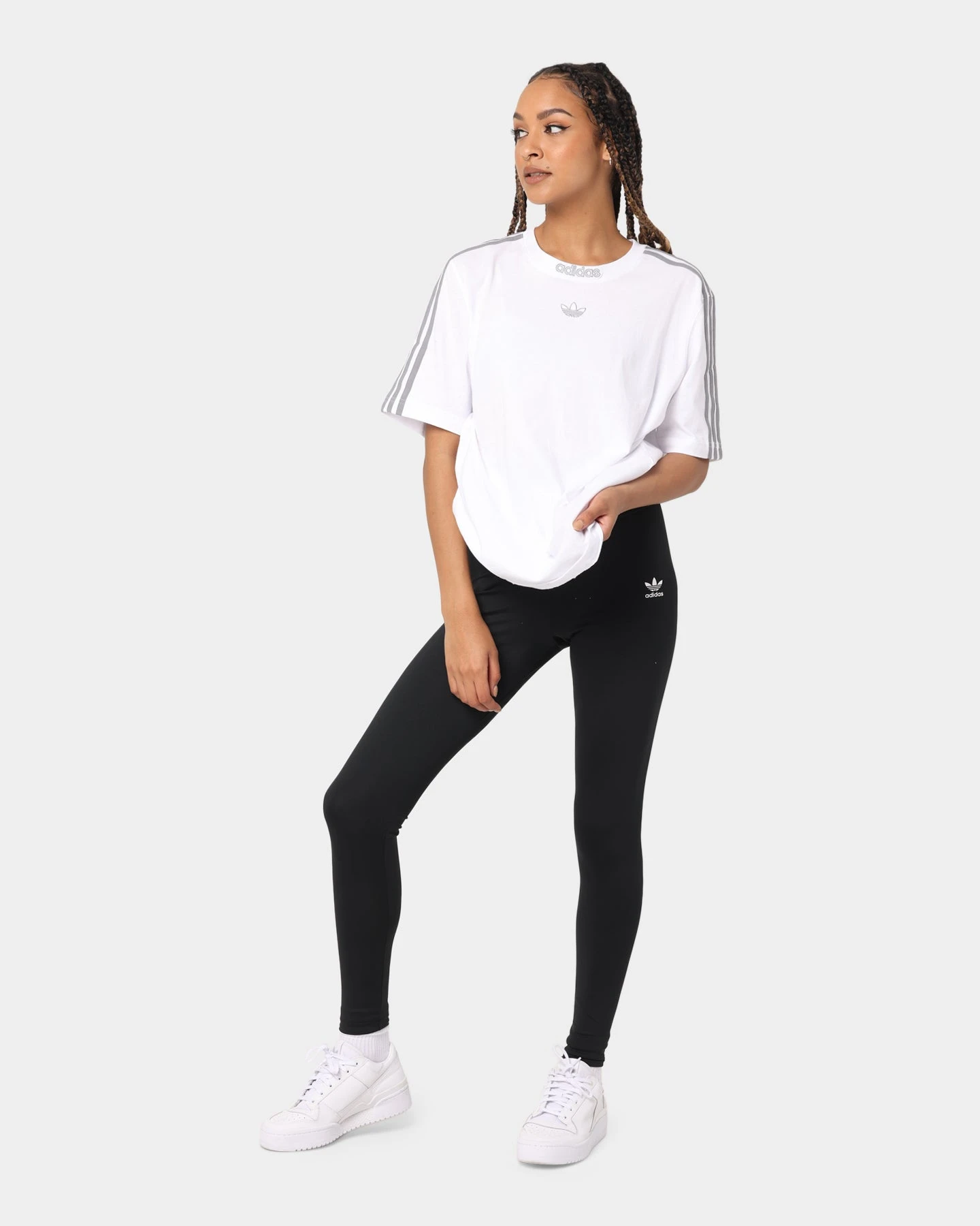 ADIDAS Adida Women's High Waist Tight Black 5 ADIDAS Adida Women's High Waist Tight Black - Image 3