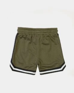 EN ES Kid's Mini Basketball Shorts Army Green 10 EN ES Kid's Mini Basketball Shorts Army Green -Fashion Clothing Store 03006594 YA400 default 0030
