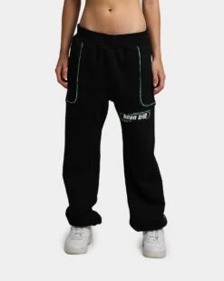 BEENTRILL Revolve Sweat Pants Black -Fashion Clothing Store 03006679 YB001 womens 003