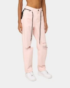 The Anti Order Post Dated Relaxed Jeans Pastel Pink -Fashion Clothing Store 03006986 YP052 womens 0050
