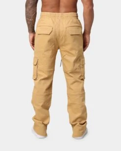 EN ES Poseidon Cargo Pants Tan -Fashion Clothing Store 03007030 YT001 mens 0040